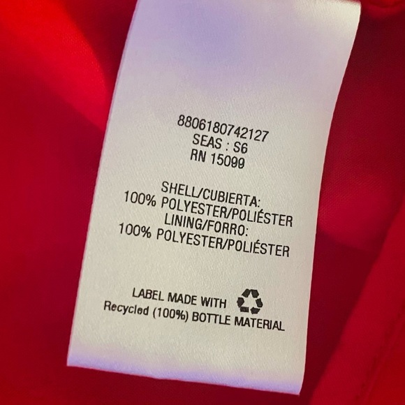 METAPHOR DRESS - WHITE/ORANGE/BLACK - Picture 11 of 11